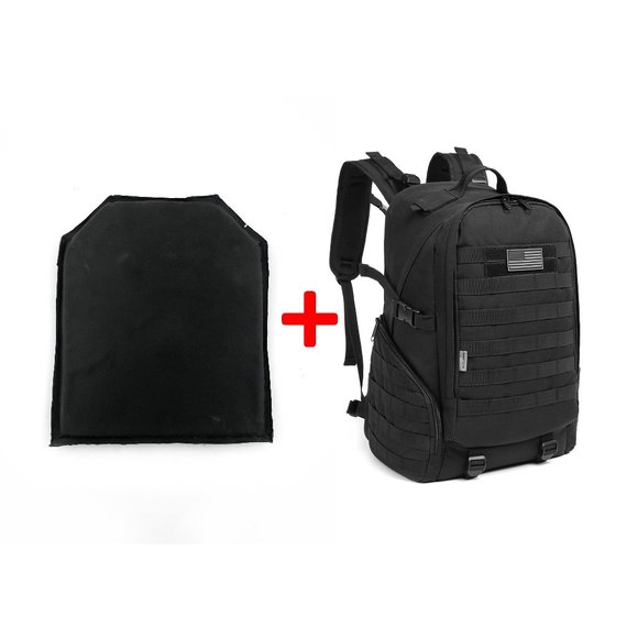 💥 Tactical Backpack + Bullet Proof Insert 💥 - Picture 1 of 10